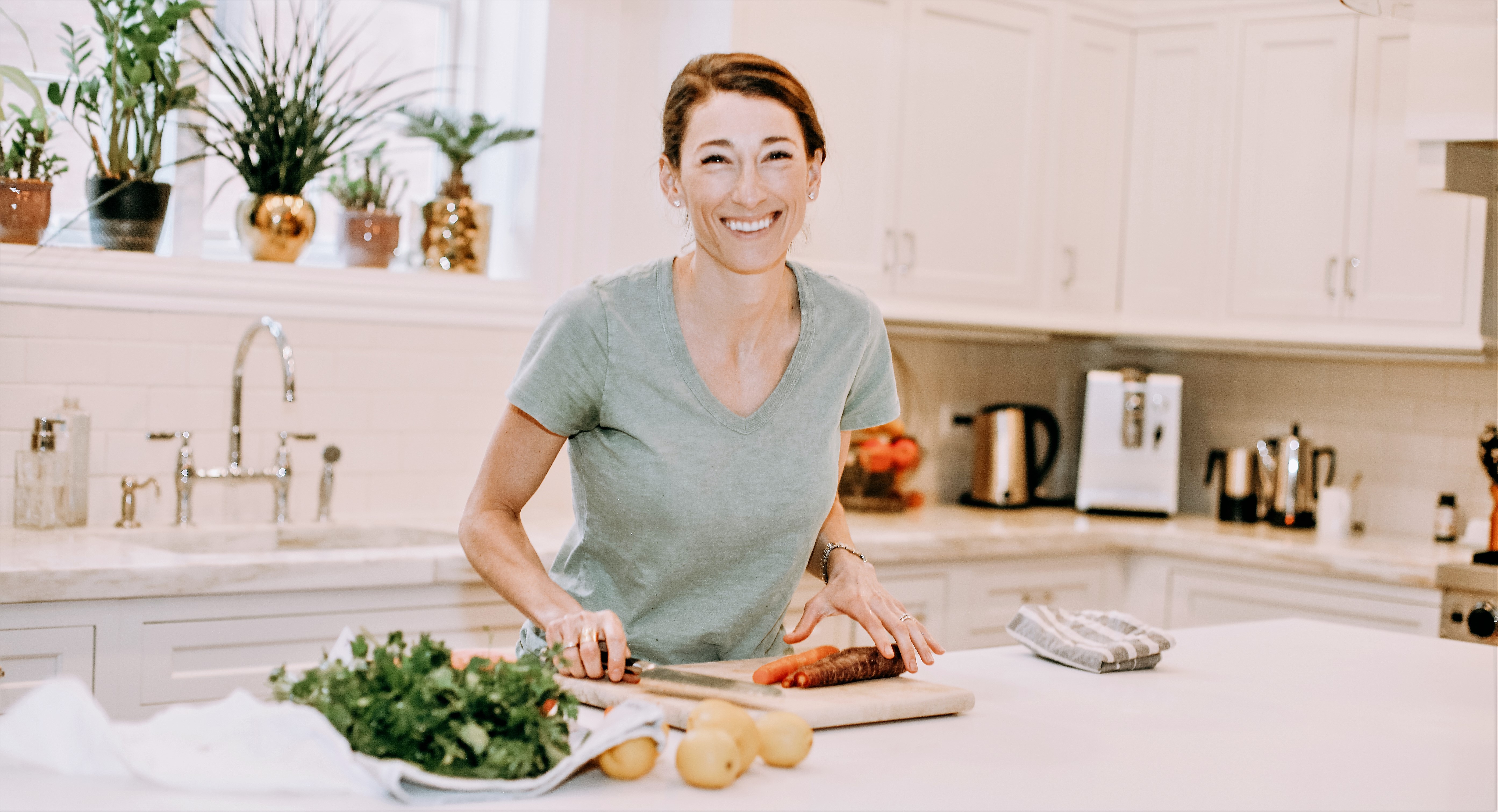 Jessica in kitchen