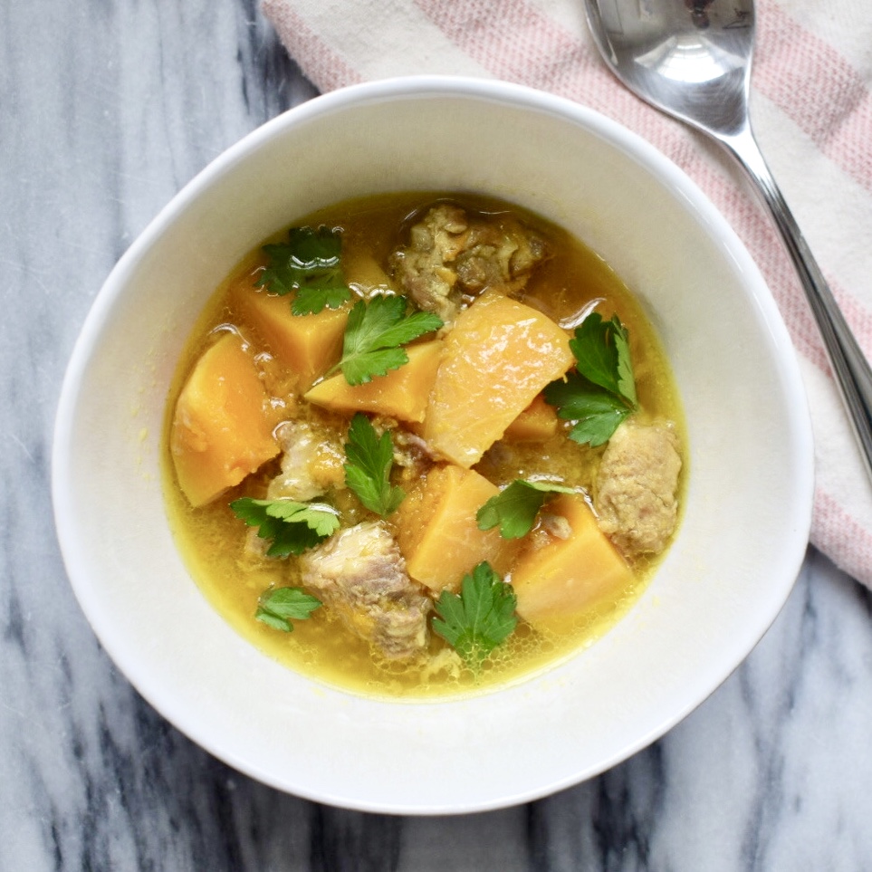 Instant Pot Pork and Squash Stew