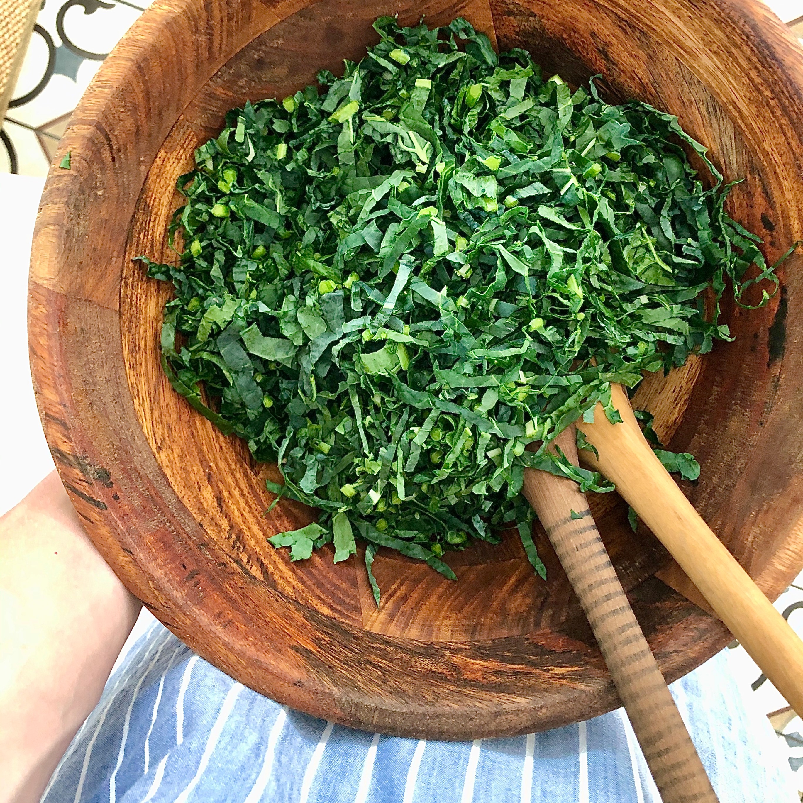 Kale Salad Technique