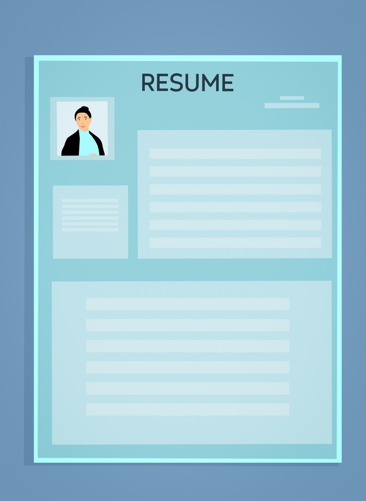resume pile